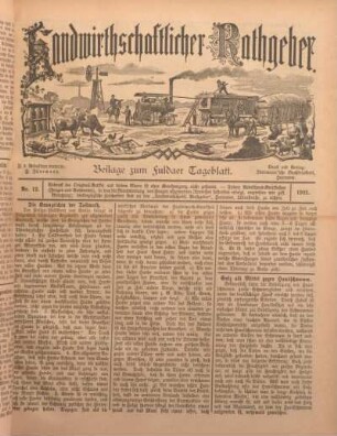 12: Beilage vom Montag, 3. Juni 1901