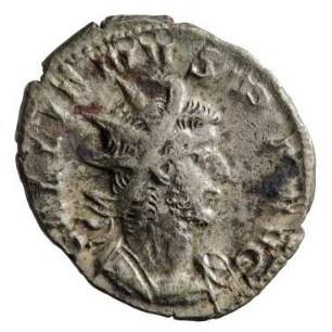 Münze, Antoninian, 258 - 259 n. Chr.