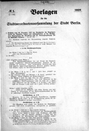 No. 1 (1-44), 1928/01/06