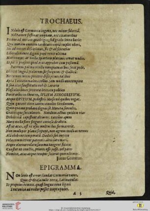 Epigramma