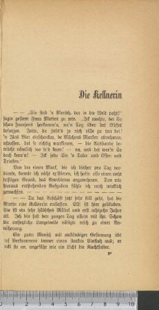 Die Kellnerin