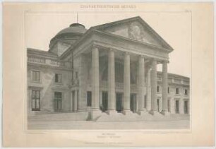 Thiersch, Friedrich von; Wiesbaden; Kurhaus - Kurhaus - Mittelbau