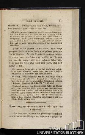 [8.] Gebrannten Zucker zu bereiten.