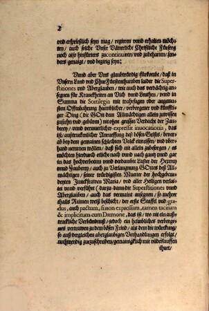 Der Churfürstlichen Durchl. Hertzog Ferdinand Mariae in Bayrn, [et]c. vnsers Genädigsten Chur- vnd Lands-Fürsten auch Herrens. Ernewerte Landgebott wider die Aberglauben, Zauberey, Hexerey vnd andere sträffliche Teuffels-Künsten