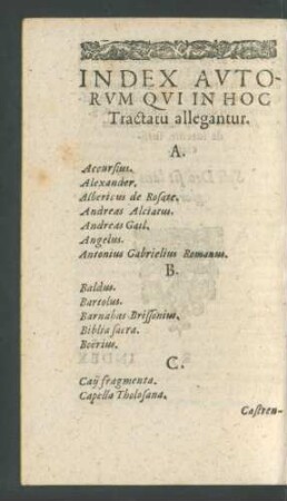 Index Autorum ...