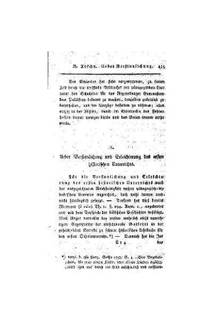 Ueber Versinnlichung und Erleichterung des ersten historischen Unterrichts