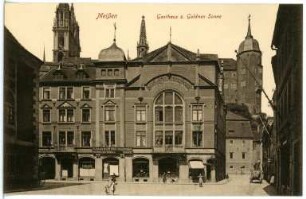 Meißen. Hotel Goldene Sonne