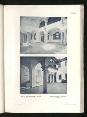 Tafel 42: Das Karl Müllersche Volksbad in München