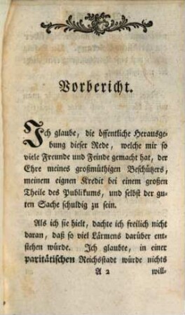 Predigt über die christliche Toleranz