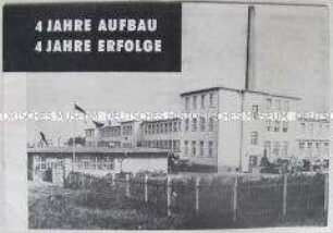 Bilddokumentation der Nationalen Front über den sozialistischen Aufbau im Kreis Rostock-Land seit 1954