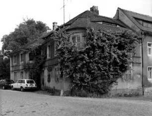 Kamenz, Bautzner Straße 73. Wohnhaus (M. 18. Jh.). Straßenansicht