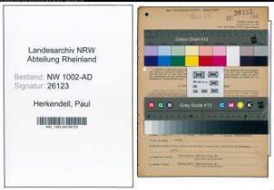 Entnazifizierung Paul Herkendell, geb. 03.11.1890 (Gaertner)
