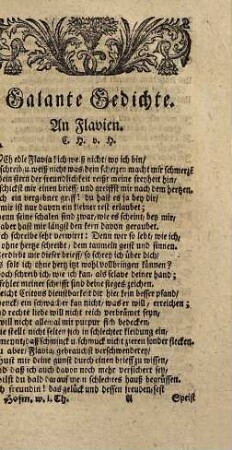 Herrn Herrn von Hoffmannswaldau und anderer Teutschen auserlesener und bisher ungedruckter Gedichte ... Theil, 1