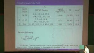 New Researchers IV: Sparse grid hybridized PSO for finding Bayesian optimal designs