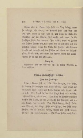 Vier-und-dreißigste Lektion