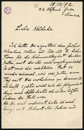 Brief 35: 21.10.1892
