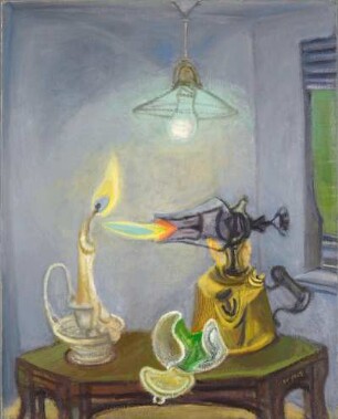 Stillleben mit Lötlampe