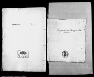 Korrespondenz der Prinzessin Anna Wilhelmine von Anhalt-Dessau mit verschiedenen fürstlichen Personen