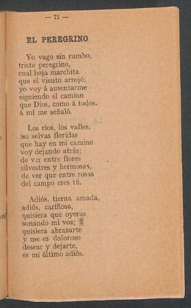 El peregrino
