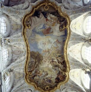 Glorifizierung des heiligen Benedikt und Ausbreitung der Missionstätigkeit des Ordens