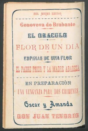 Del mismo editor