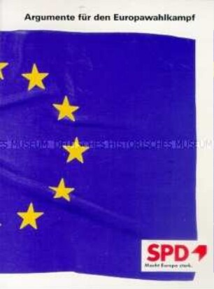 Materialsammlung der SPD zur Europawahl 1984 (in Mappe)