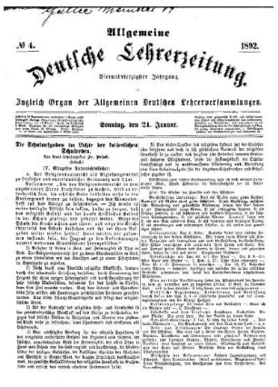 Die Schulaufgaben im Lichte der kaiserlichen Schulreden. (Schluß)