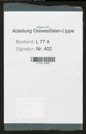 Begradigung der Bega bei einem Grundstück der Schützengesellschaft zu Salzuflen