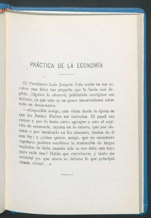 Práctica de la economía