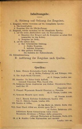 Zeugnisse zur altenglischen Heldensage : Aus den Geschichtswerken u. Urkunden der altenglischen Zeit gesammelt ... Inaug.-Diss.