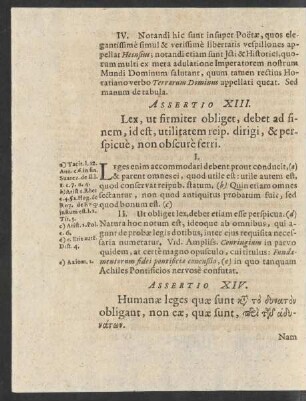 Assertio XIII.