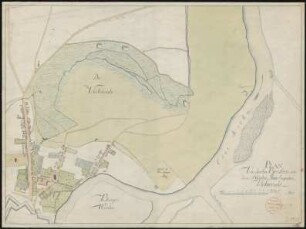 Plan Von der bei Breslau vor dem Nicolai-Thor liegenden Viehweide