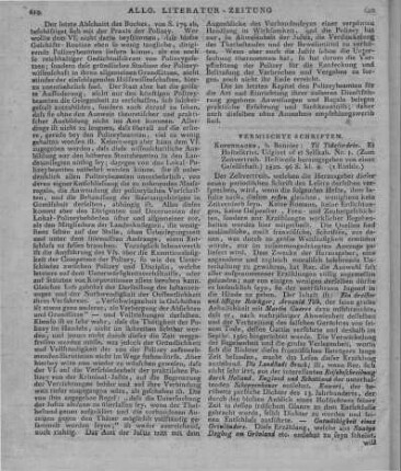 Til Tidsfordriv. T. 1. Udgivet of et Selskab. Kopenhagen: Bonnier 1820