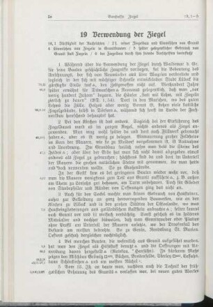 19 Verwendung der Ziegel