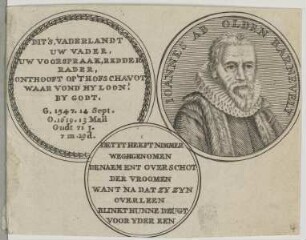 Bildnis des Ioannes ab Olden Barnevelt