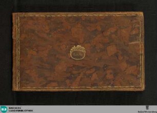 Stammbuch C.F. Bouginé - Cod. Karlsruhe 3494