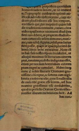 Isocratis excellentissimi viri ac summi Oratoris orationes : magna cum diligentia impressae = Isokratus Logoi Hapantes