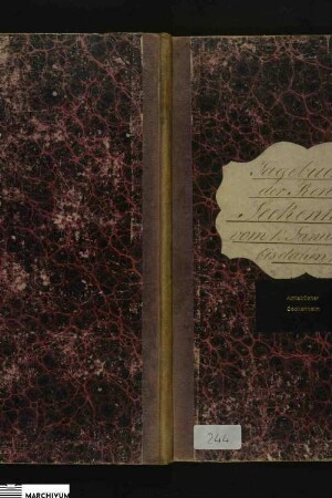 Kassenbuch der Rentei 1862