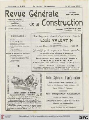 No. 124 (20 Décembre 1908)