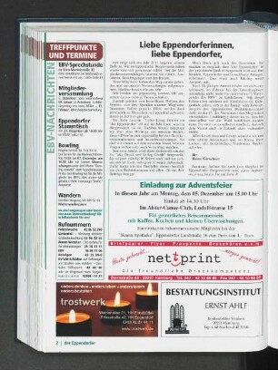 Treffpunkte und Termine