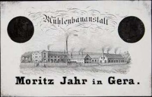 Mühlenbauanstalt Moritz Jahr in Gera
