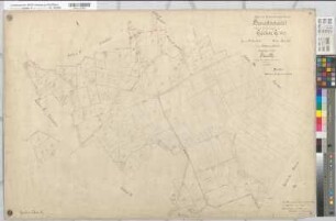 Billerbeck (Billerbeck), Zusammenlegung Gerleve, Brouillonkarte 1, Flur N