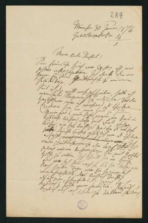 141-144, Brief vom 30. Januar 1874