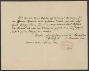 Brief an Jacob Grimm und Wilhelm Grimm (Ansetzungssachtitel von Bearbeiter/in) : 13.02.1808-10.10.1830