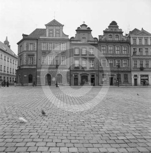 Bürgerhäuser am Alten Markt Posen von S