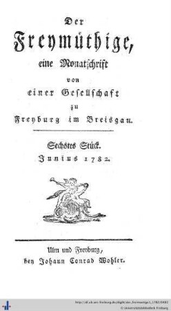 Sechstes Stück.