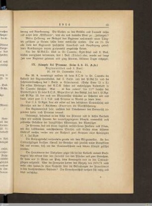 IX. Kämpfe bei Péronne