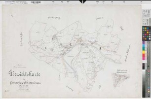 Schwarzenau (Bad Berleburg), Rentengutsache Schwarzenau, Übersichtskarte