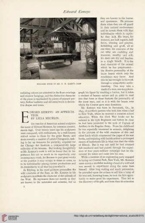 Edward Kemeys: an appreciation