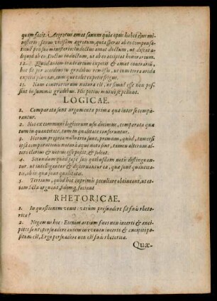 Rhetoricae.